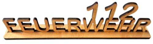 112 Feuerwehr Tischdeko